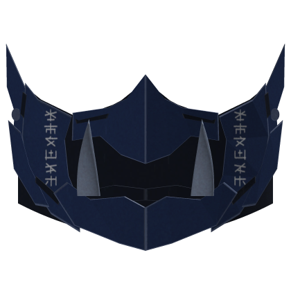 Blue Oni Samurai Mask Roblox item