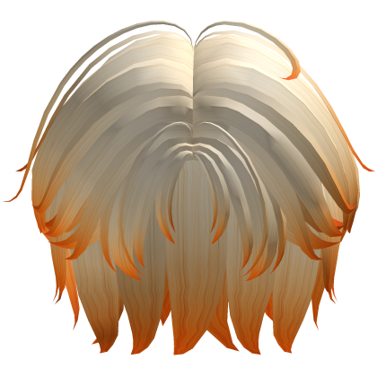 Halloween Messy Middle Part Hair 🎃 Roblox item
