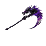 Purple Amethyst Dragon Scythe