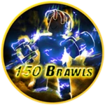150 Brawl Wins Roblox badge thumbnail