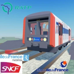 RER mini by Transilien sncf stif ratp  icon