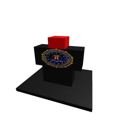 Small Statue Of FBI1000000