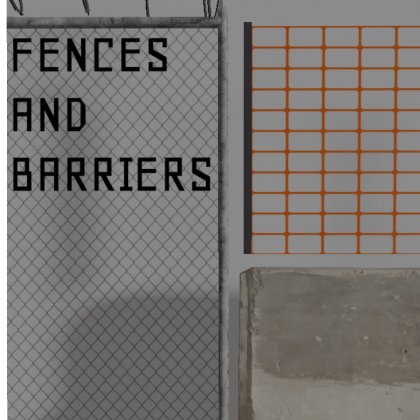 Fence And Barrier Mesh Pack