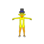 T pose duck