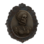 Oxidized Cameo (Tiara add-on)