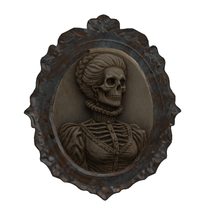 Oxidized Cameo (Tiara add-on) thumbnail