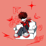 crimson's couch