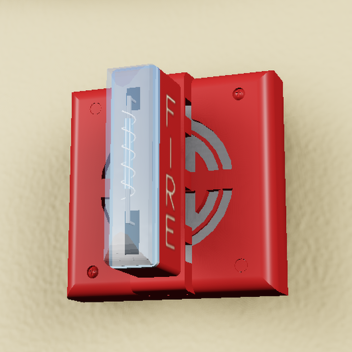 Test di allarme incendio nell'edificio