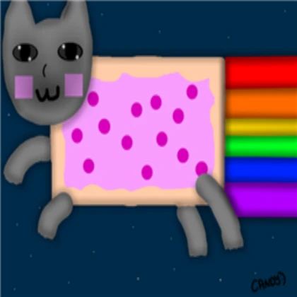 Nyan Cat -A Drawing By iwantcandy6-