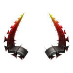 Spikey Flame Horns