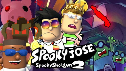 Spooky Jose 2 - Spooky Shotgun!!! Adventure Obby