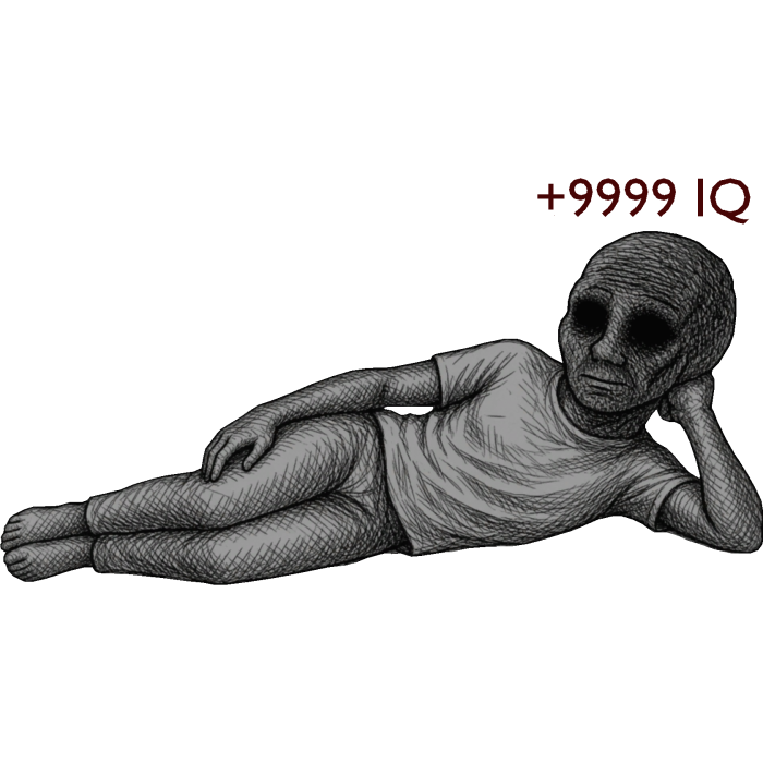 HIGH IQ Withered Wojack