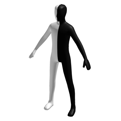 🍬 Half Black White Skin Suit 🍬 thumbnail