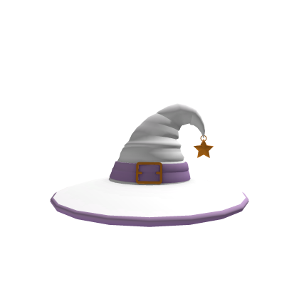 White Whitch hat