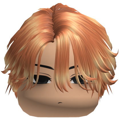 Messy Fluffy Wolf Cut w/ Face Roblox item