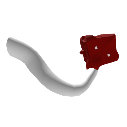 Red Fluffy Dice Tail