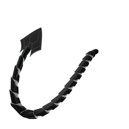 Cyber Devil Tail (Black & White)