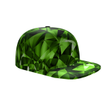 Green Sparkle Skate Cap