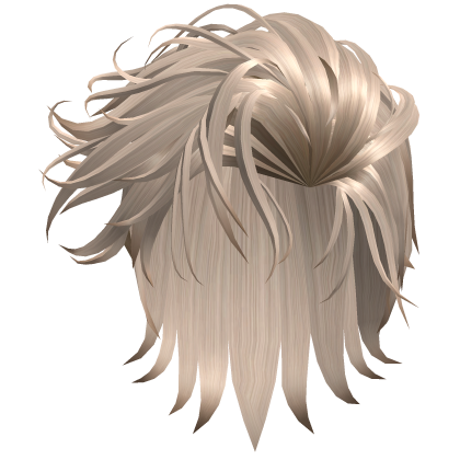 Blonde Swept Mullet