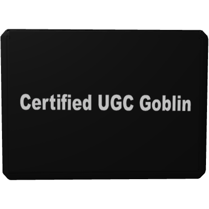 Certified UGC Goblin Tag thumbnail
