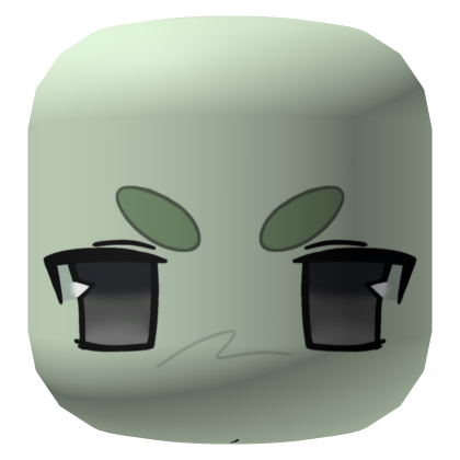 Zombie Chill Cute Face v1 Roblox item