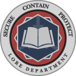 SCPF PANDORA: LORE DEPARTMENT
