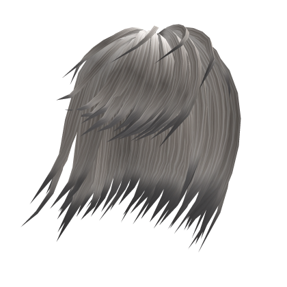 White Windy Scene Emo Hair