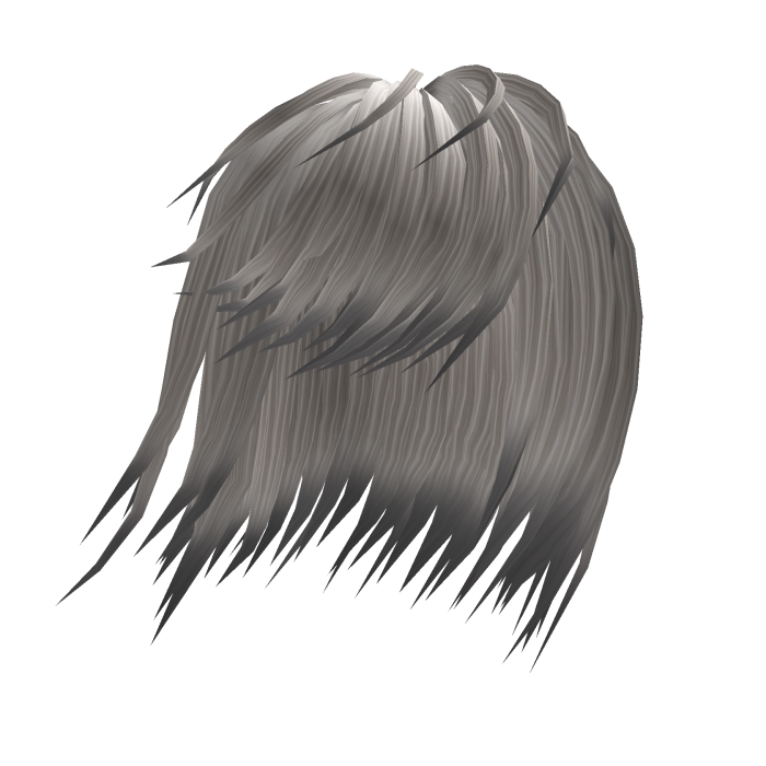 White Windy Scene Emo Hair