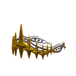 Golden Crystalized Crown