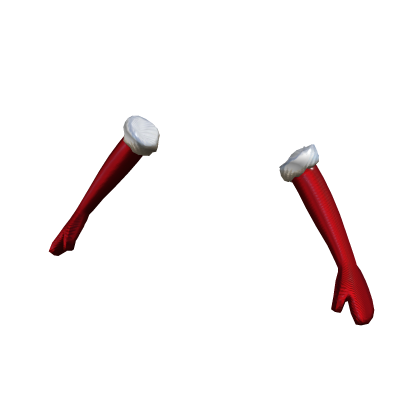 Ruby Christmas Santa Gloves