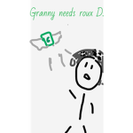 Granny needs roux