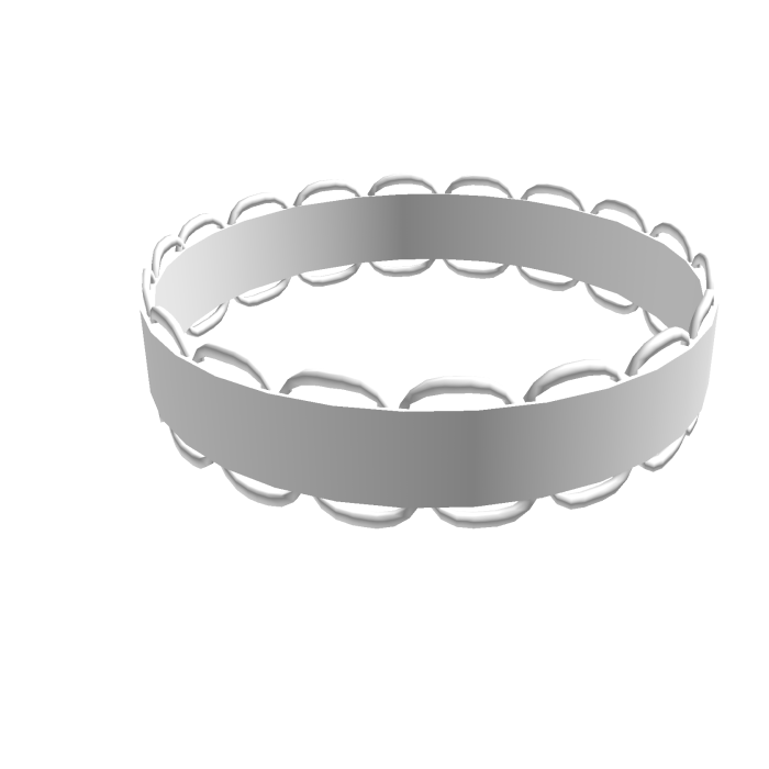 white coquette lace choker
