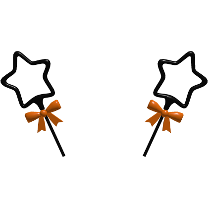 Black/Orange Diwali Sparkler Headband Bows (Addon)