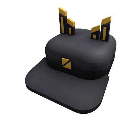 GM Series 5 - Fin Cap Black Gold Roblox item