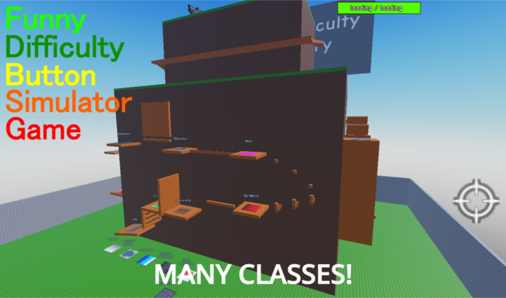 Funny Difficulty Button Simulator Game screenshot 2