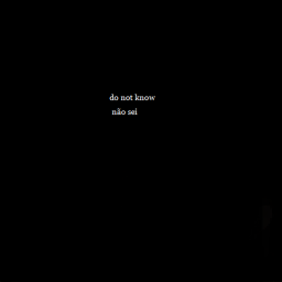 do not know