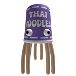 Thai Noodle Squid