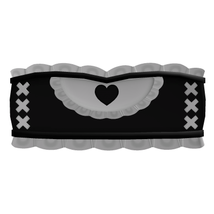 ♡ cute gothic maid top Roblox item