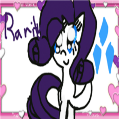 Rarity drawing Roblox decal