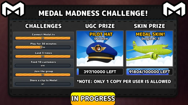 MEDAL EVENT