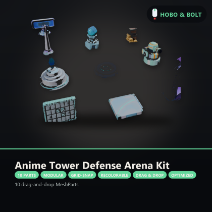 Anime Tower Defense Arena Kit preview 5