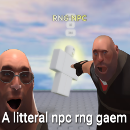 A litteral npc rng gaem