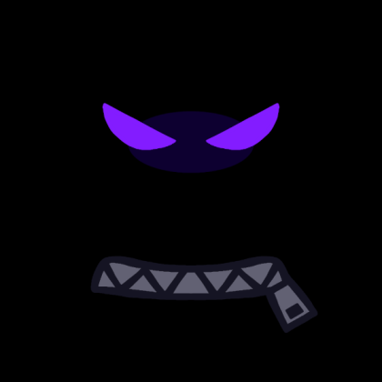 Forsaken | Azure Face Roblox decal