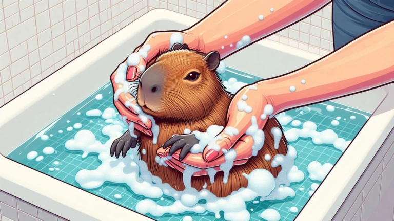 Capybara Cleaning Tycoon 🧽