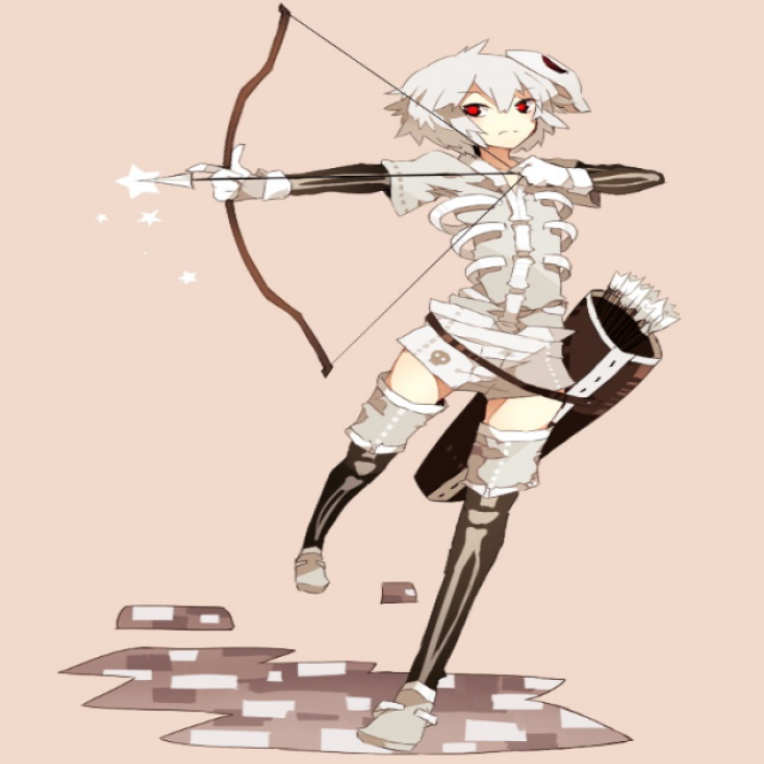 Human minecraft skeleton Roblox decal
