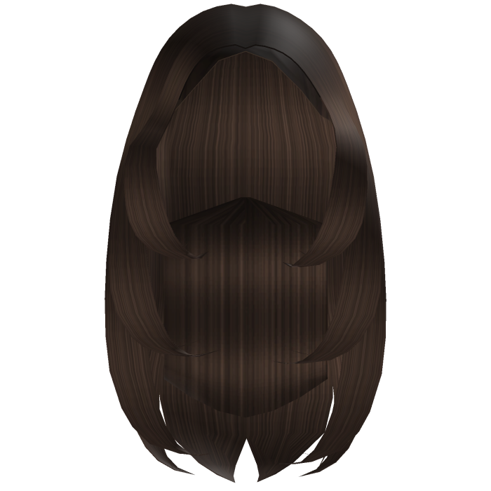 Brown Feathered Long Layers