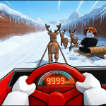 +1 Speed Sled Santa