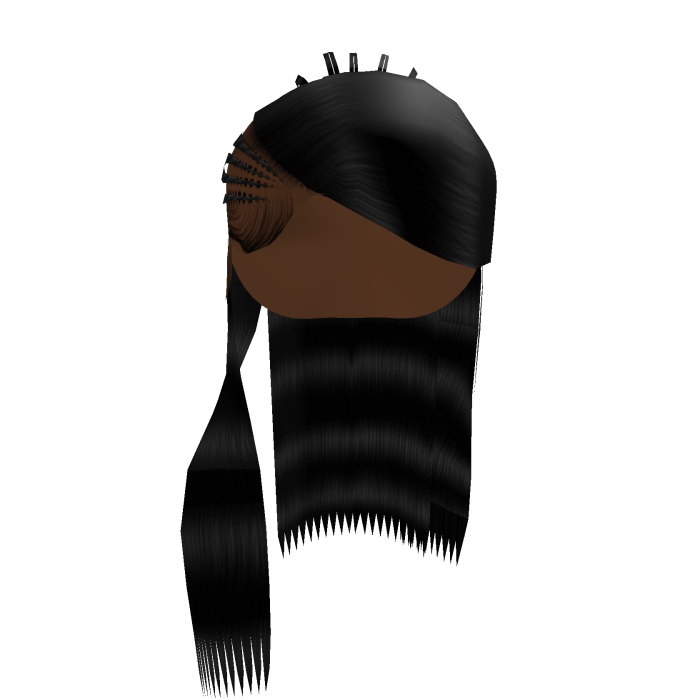 Half Up Half Down Side Cassie Braids