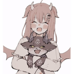 { Demon Pink wolf }