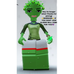 BOOGER ALIEN BADDIE YASSSSS